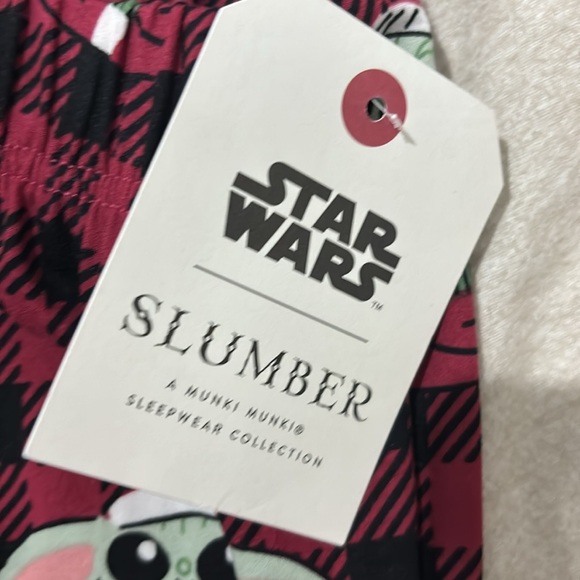 Star Wars munki munki collection sleep joggers new with tag holiday edition - Picture 2 of 4